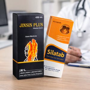 Jinsin Plus 450ml & Shilatab Capsules 30 Pcs